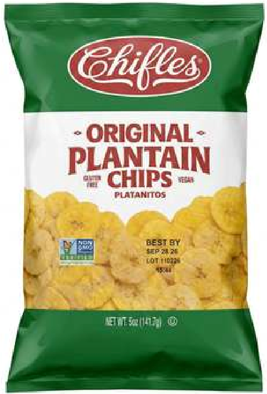 ORIGINAL PLANTAIN CHIPS 1 BAG/4.5 OZ (14) | ATENCIO GROUP