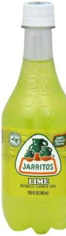 JARRITOS PLASTIC BOTTLE 1/17.7 OZ - 524 ML (24) - LIME | ATENCIO GROUP