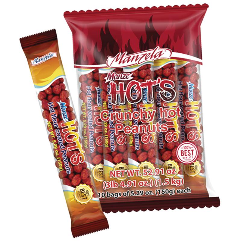 HOTS CRUNCY PEANUTS 1/10 CT (150 GR)