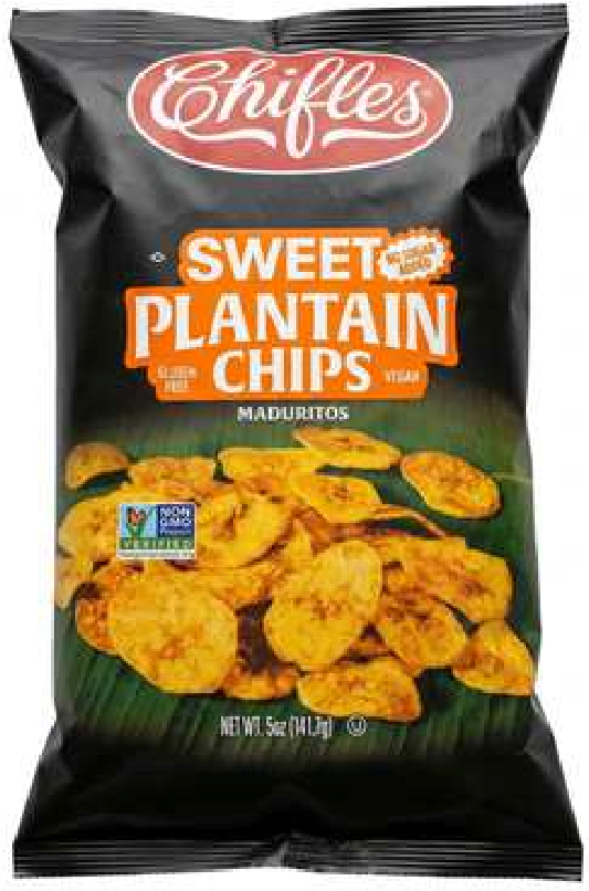 SWEET PLANTAIN CHIPS MADURITOS 1 BAG/4.5 OZ (14) | ATENCIO GROUP