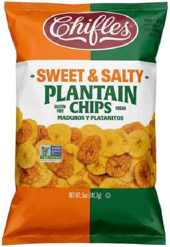SWEET & SALTY PLANTAIN CHIPS 1 BAG/4.5 OZ (14) | ATENCIO GROUP