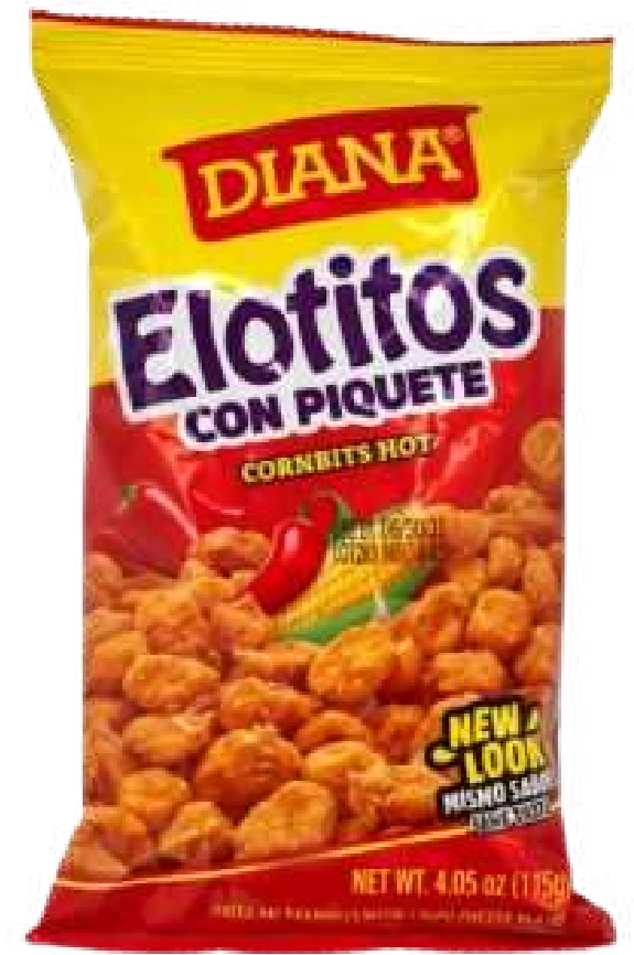ELOTITOS PIQUETE / CORNBITS HOT 1/4.30 OZ | ATENCIO GROUP