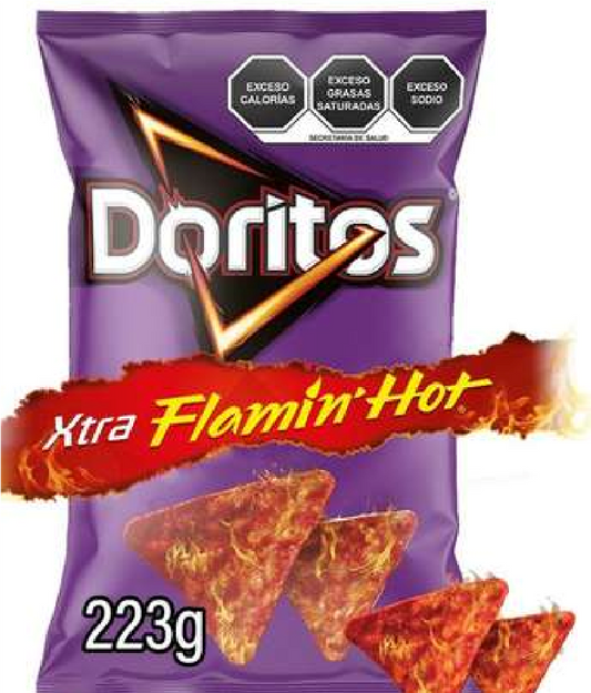 DORITOS XTRAFLAMIN HOT 1/223G