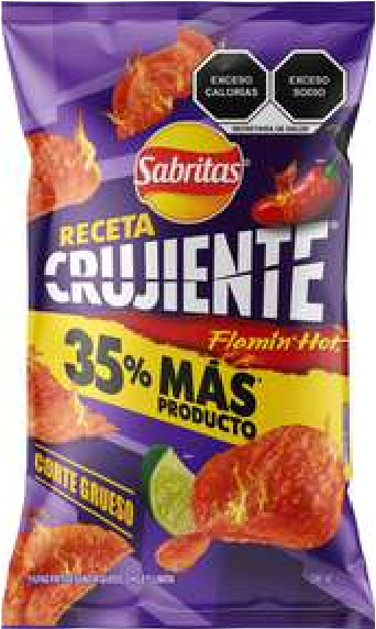 PAPAS RECETA CRUJIENTEFLAMIN HOT 57GR | ATENCIO GROUP