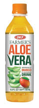 BEV OKF ALOE VERA - MANGO 1/16.9 OZ 500 ML (20) |  ATENCIO GROUP