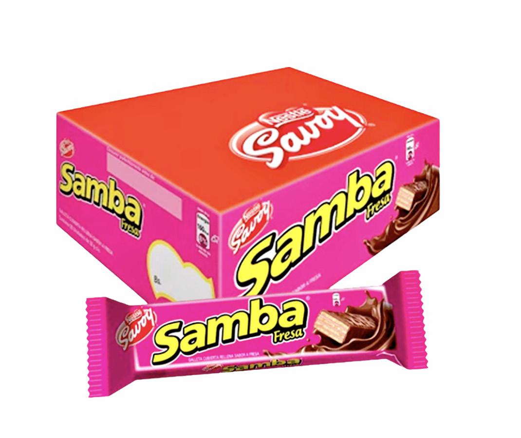 SAMBA STRAWBERRY BOX 1/20 32 GR/1.12 OZ | ATENCIO GROUP