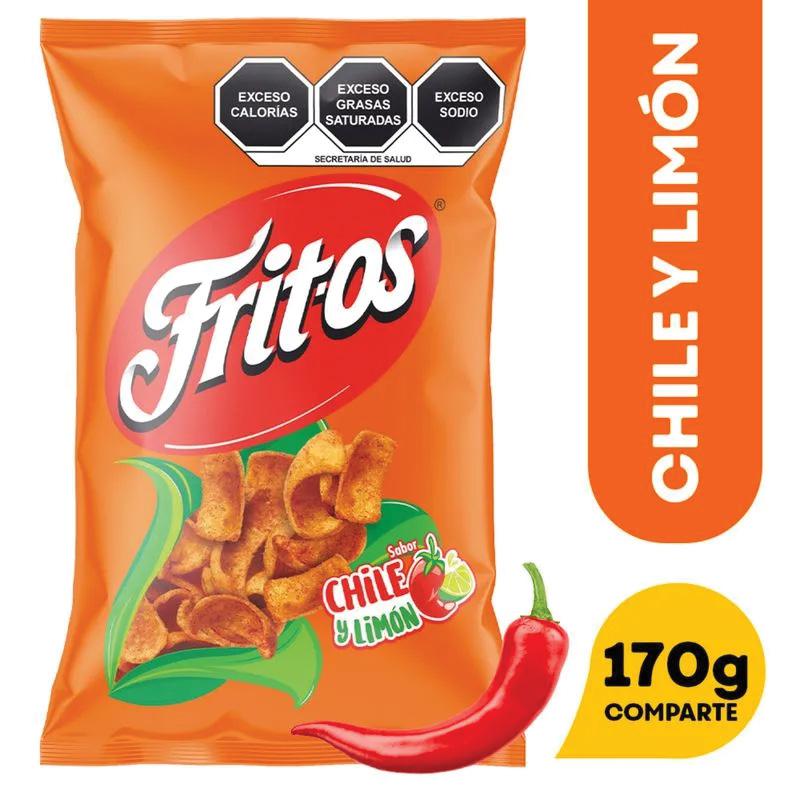 FRITOS CHILE Y LIMÓN 170 G