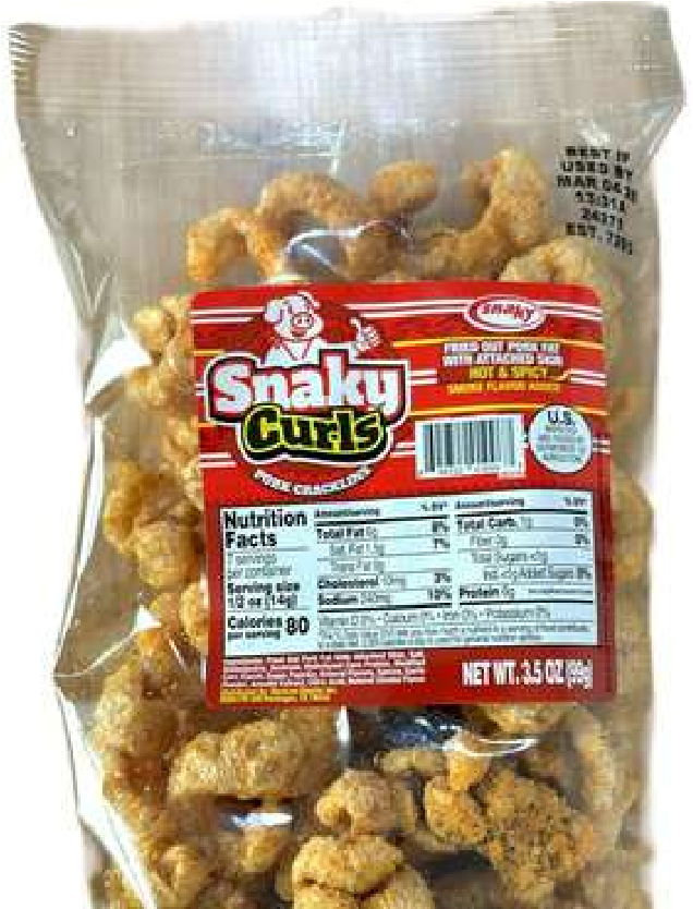 PORK CRACKLINS HOT & SPICY 99 G | ATENCIO GROU